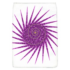 Spiral Purple Star Polka Flap Covers (l)  by Mariart