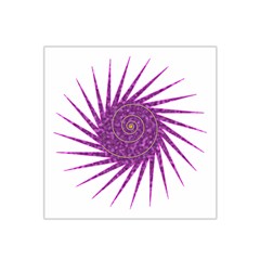 Spiral Purple Star Polka Satin Bandana Scarf by Mariart