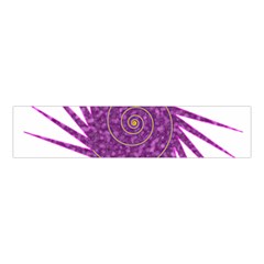 Spiral Purple Star Polka Velvet Scrunchie by Mariart