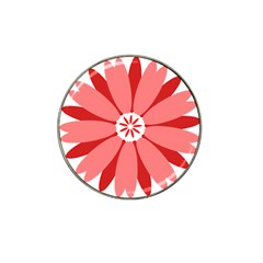 Sunflower Flower Floral Red Hat Clip Ball Marker (4 Pack)