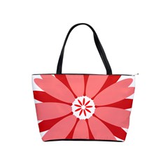 Sunflower Flower Floral Red Shoulder Handbags