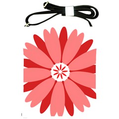 Sunflower Flower Floral Red Shoulder Sling Bags