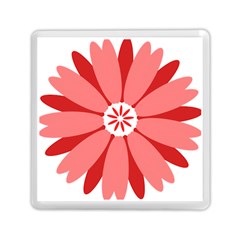 Sunflower Flower Floral Red Memory Card Reader (square)  by Mariart