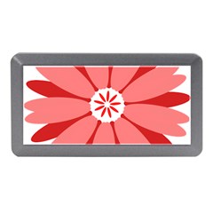 Sunflower Flower Floral Red Memory Card Reader (mini) by Mariart