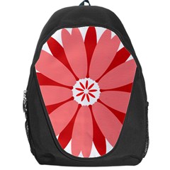 Sunflower Flower Floral Red Backpack Bag by Mariart