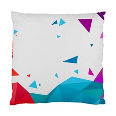 Triangle Chevron Colorfull Standard Cushion Case (Two Sides)