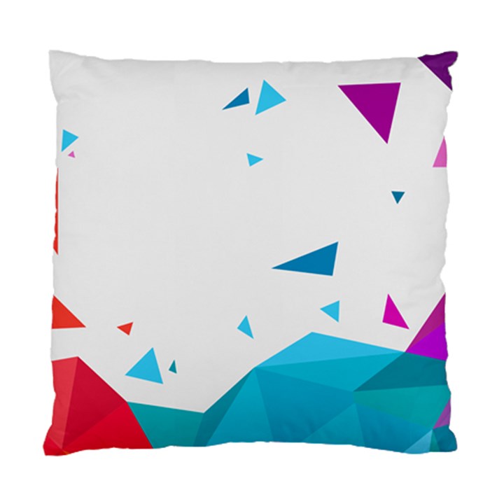 Triangle Chevron Colorfull Standard Cushion Case (Two Sides)