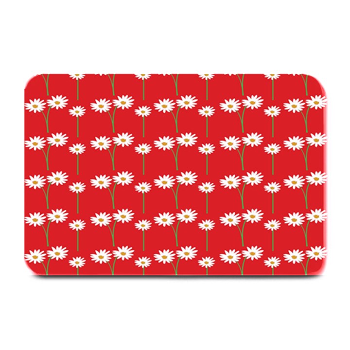 Sunflower Red Star Beauty Flower Floral Plate Mats