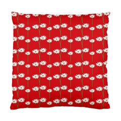 Sunflower Red Star Beauty Flower Floral Standard Cushion Case (one Side) by Mariart