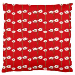 Sunflower Red Star Beauty Flower Floral Large Cushion Case (two Sides)