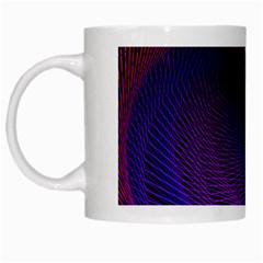 Striped Abstract Wave Background Structural Colorful Texture Line Light Wave Waves Chevron White Mugs by Mariart