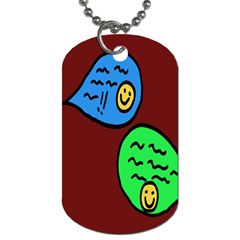 Version Colors Transparent Elements Emoticons Alpha Transparency Dog Tag (two Sides) by Mariart