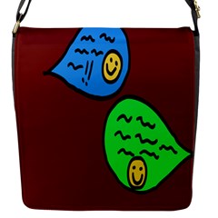 Version Colors Transparent Elements Emoticons Alpha Transparency Flap Messenger Bag (s) by Mariart