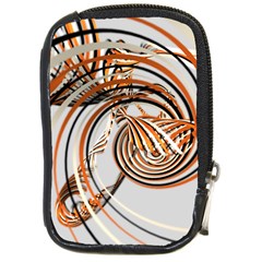 Splines Line Circle Brown Compact Camera Cases