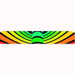 Twisted Motion Rainbow Colors Line Wave Chevron Waves Small Bar Mats by Mariart