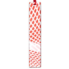 Waves Wave Learning Connection Polka Red Pink Chevron Large Book Marks by Mariart