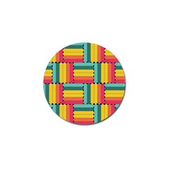 Soft Spheres Pattern Golf Ball Marker by linceazul