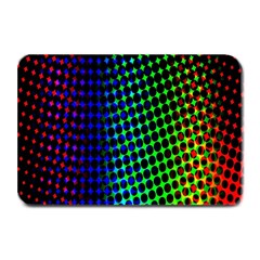 Digitally Created Halftone Dots Abstract Background Design Plate Mats by Nexatart