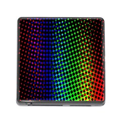 Digitally Created Halftone Dots Abstract Background Design Memory Card Reader (square) by Nexatart