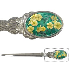 Yellow Flowers At Nature Letter Openers by dflcprints