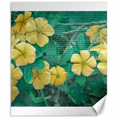 Yellow Flowers At Nature Canvas 20  X 24   by dflcprints