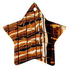 Abstract Architecture Background Star Ornament (two Sides) by Nexatart