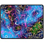 Background Chaos Mess Colorful Fleece Blanket (Medium)  60 x50  Blanket Front