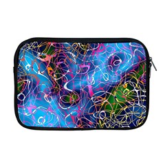 Background Chaos Mess Colorful Apple Macbook Pro 17  Zipper Case by Nexatart