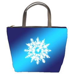 Background Christmas Star Bucket Bags by Nexatart