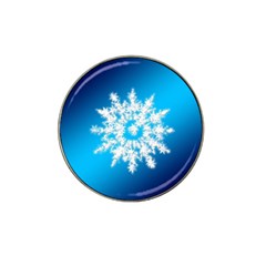 Background Christmas Star Hat Clip Ball Marker (4 Pack) by Nexatart