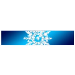 Background Christmas Star Flano Scarf (small) by Nexatart