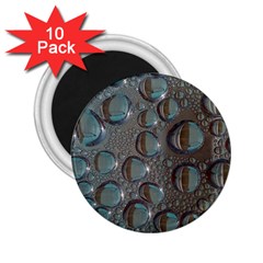 Drop Of Water Condensation Fractal 2 25  Magnets (10 Pack)  by Nexatart