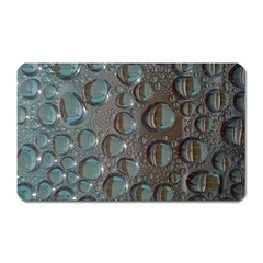 Drop Of Water Condensation Fractal Magnet (rectangular) by Nexatart