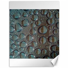 Drop Of Water Condensation Fractal Canvas 36  X 48   by Nexatart