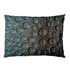 Drop Of Water Condensation Fractal Pillow Case by Nexatart