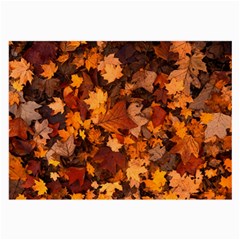 Fall Foliage Autumn Leaves October Large Glasses Cloth by Nexatart