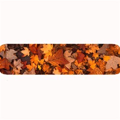 Fall Foliage Autumn Leaves October Large Bar Mats by Nexatart