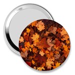 Fall Foliage Autumn Leaves October 3  Handbag Mirrors Front