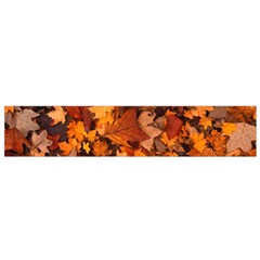 Fall Foliage Autumn Leaves October Flano Scarf (small) by Nexatart