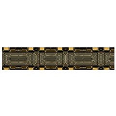 Board Digitization Circuits Flano Scarf (small) by Nexatart