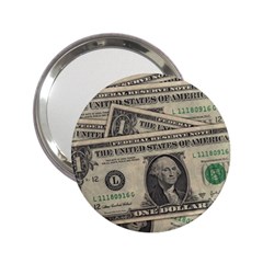 Dollar Currency Money Us Dollar 2 25  Handbag Mirrors by Nexatart