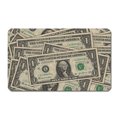 Dollar Currency Money Us Dollar Magnet (rectangular) by Nexatart