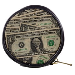 Dollar Currency Money Us Dollar Mini Makeup Bags by Nexatart