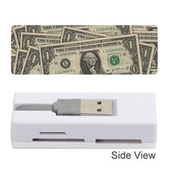 Dollar Currency Money Us Dollar Memory Card Reader (stick)  by Nexatart