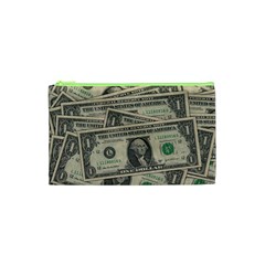 Dollar Currency Money Us Dollar Cosmetic Bag (xs) by Nexatart