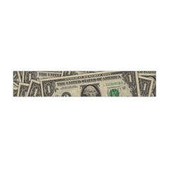 Dollar Currency Money Us Dollar Flano Scarf (mini) by Nexatart