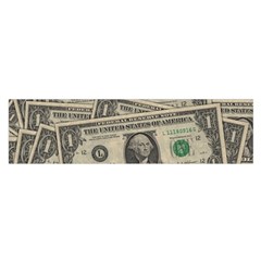 Dollar Currency Money Us Dollar Satin Scarf (oblong) by Nexatart