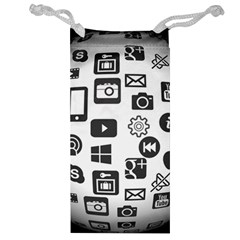 Icon Ball Logo Google Networking Jewelry Bag by Nexatart