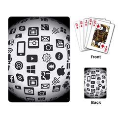 Icon Ball Logo Google Networking Playing Card by Nexatart