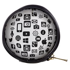 Icon Ball Logo Google Networking Mini Makeup Bags by Nexatart